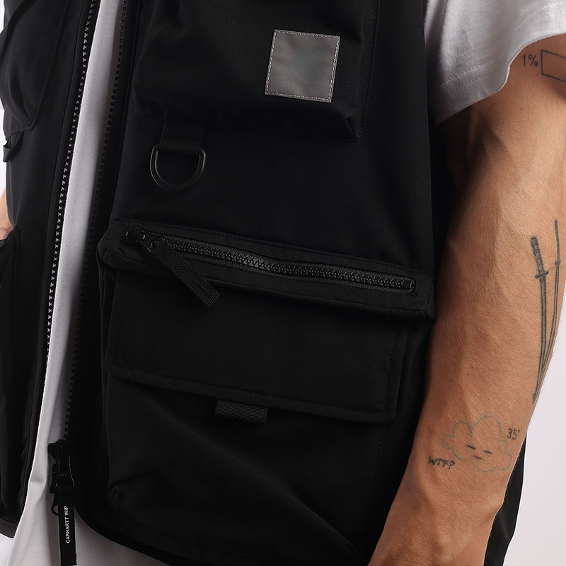 Мужской жилет Carhartt WIP Elmwood Vest (I026023-black)  - цена, описание, фото 2